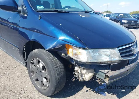 2004 Honda Odyssey Ex из США, поврежденный, VIN 5FNRL18634B145876